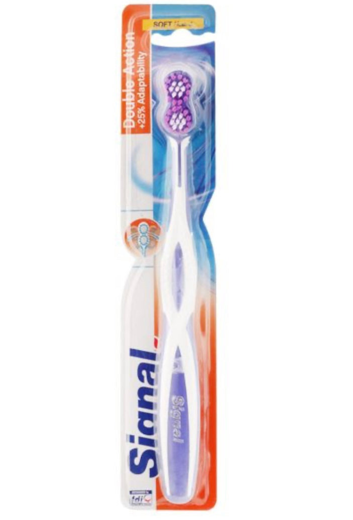 SIGNAL TOOTHBRUSH 1PC  TWISTER DOUBLE ACTION SOFT