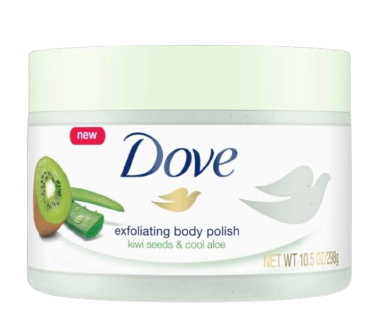 Dove Body Polish Kiwi Seeds & Cool Aloe 298g