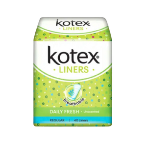 Kotex Liners 40s Fresh Regular Unscented
