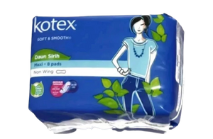 Kotex Soft & Smooth Maxi Plus 8's