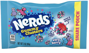 Nerds Gummy Cluster Very Berry Share Pouch 85gm