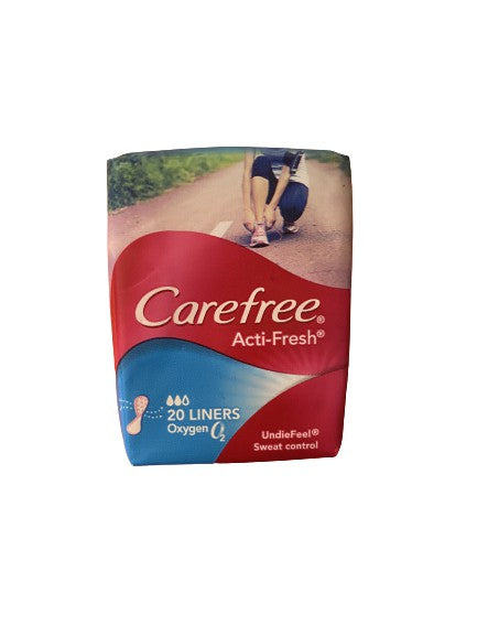 CAREFREE LINERS 20'S ACTI-FRESH OXYGEN