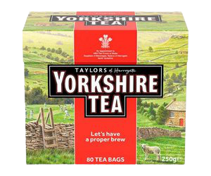 Taylors Yorkshire Teabags 80 Pack (Uk)